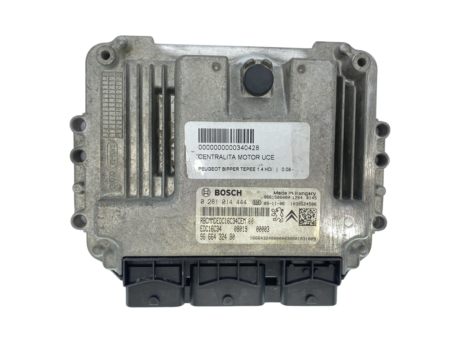 Styreenhed 0281014444 9666432480 9661586080 PSA Bosch 63887 main product photo