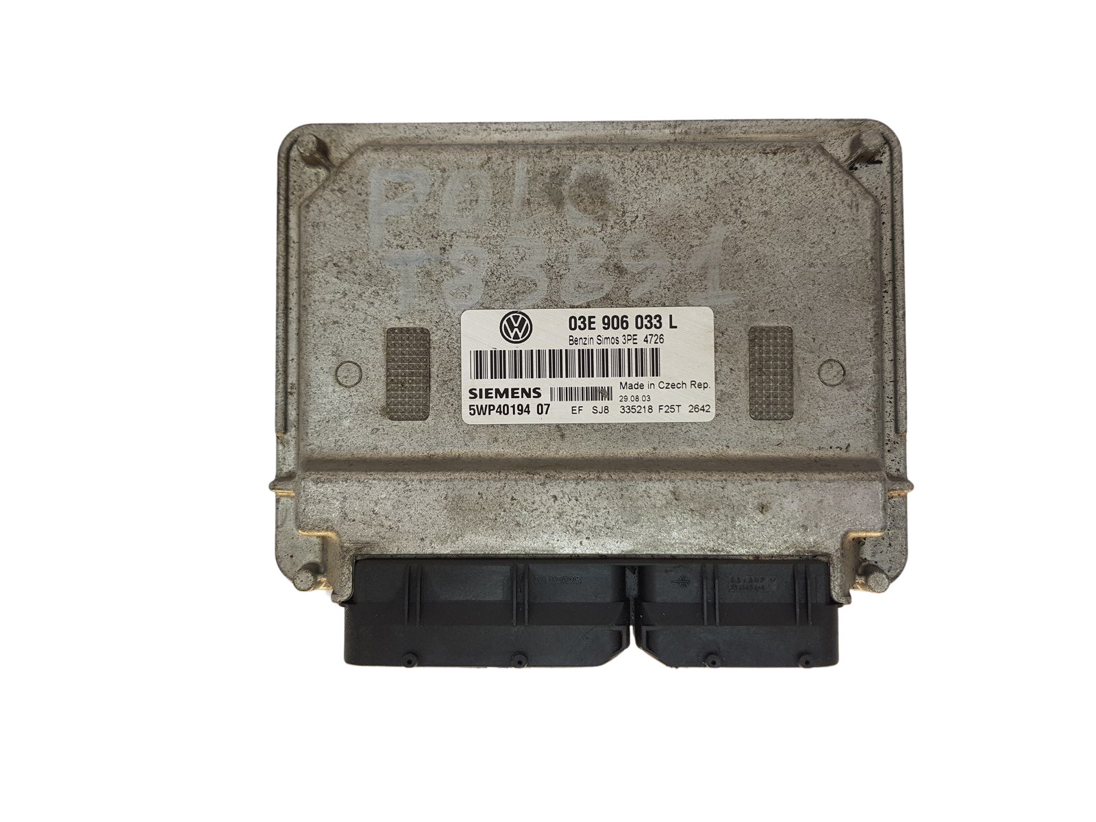Styreenhed 03E906033L 5WP40194 07 VW Siemens 30701 main product photo