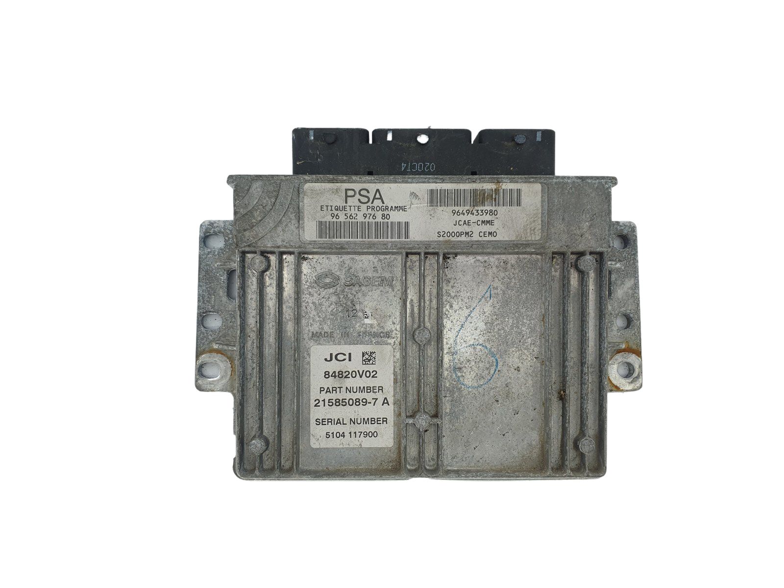 Styreenhed 9656297680 9649433980 21585089-7A PSA Sagem 35260 main product photo