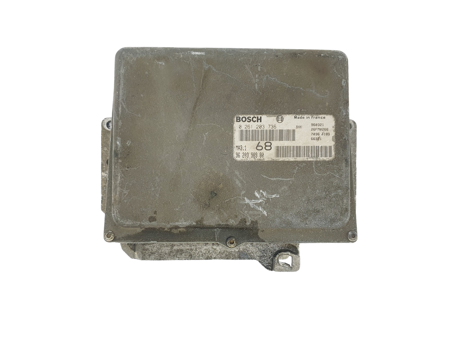 Styreenhed 0261203736 9620398980 MA3.1 26FM0266 PSA Bosch 36427 main product photo