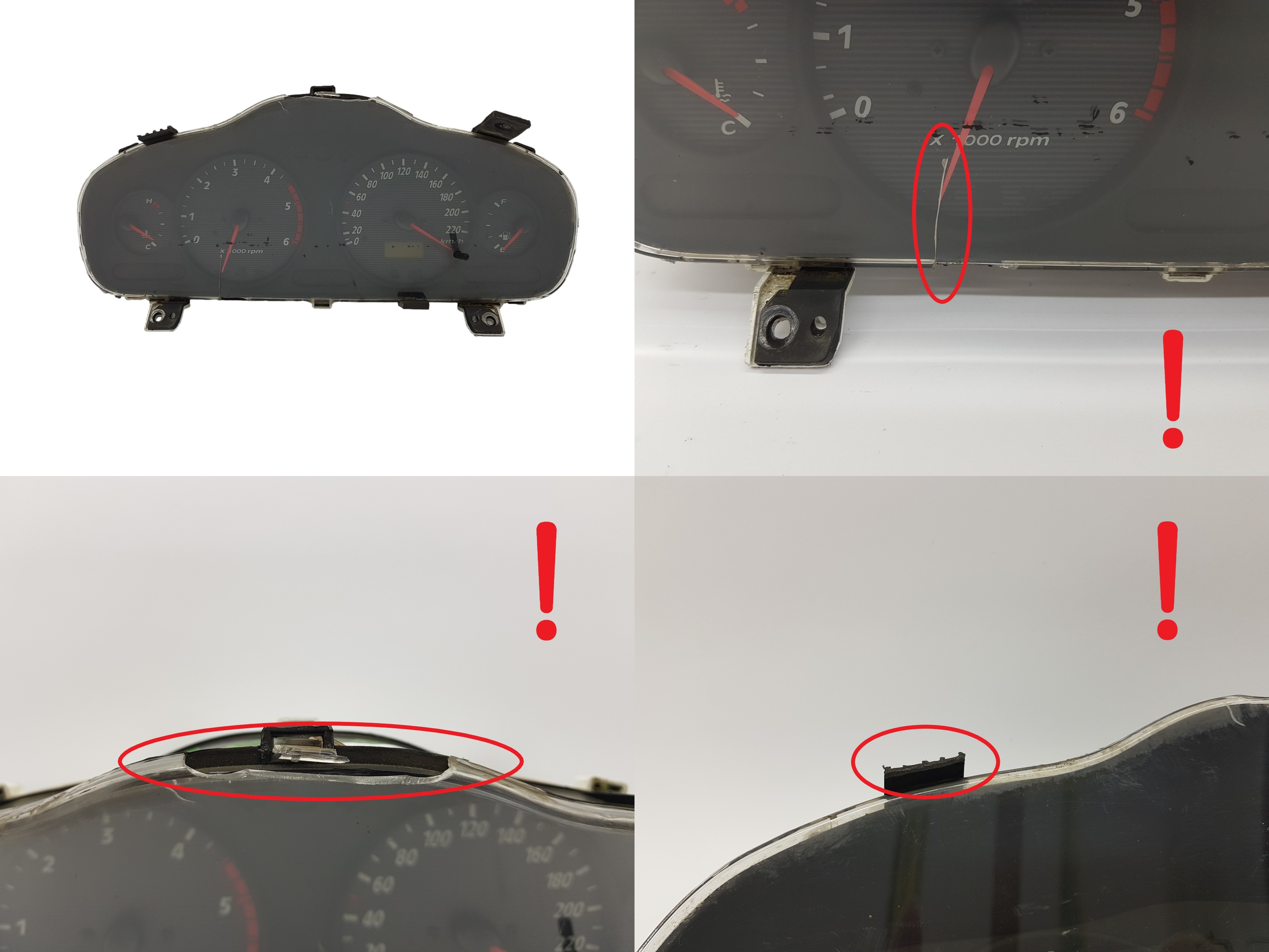 Speedometer Hyundai Santa Fe 94003-26521 1595 main product photo