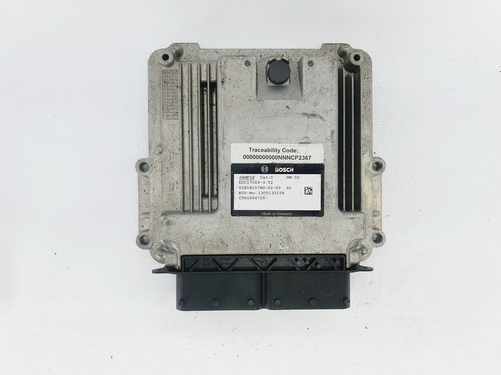 Styreenhed 0281B107B0-02-02 EDC17C69-3 Alfa Bosch 47450 main product photo