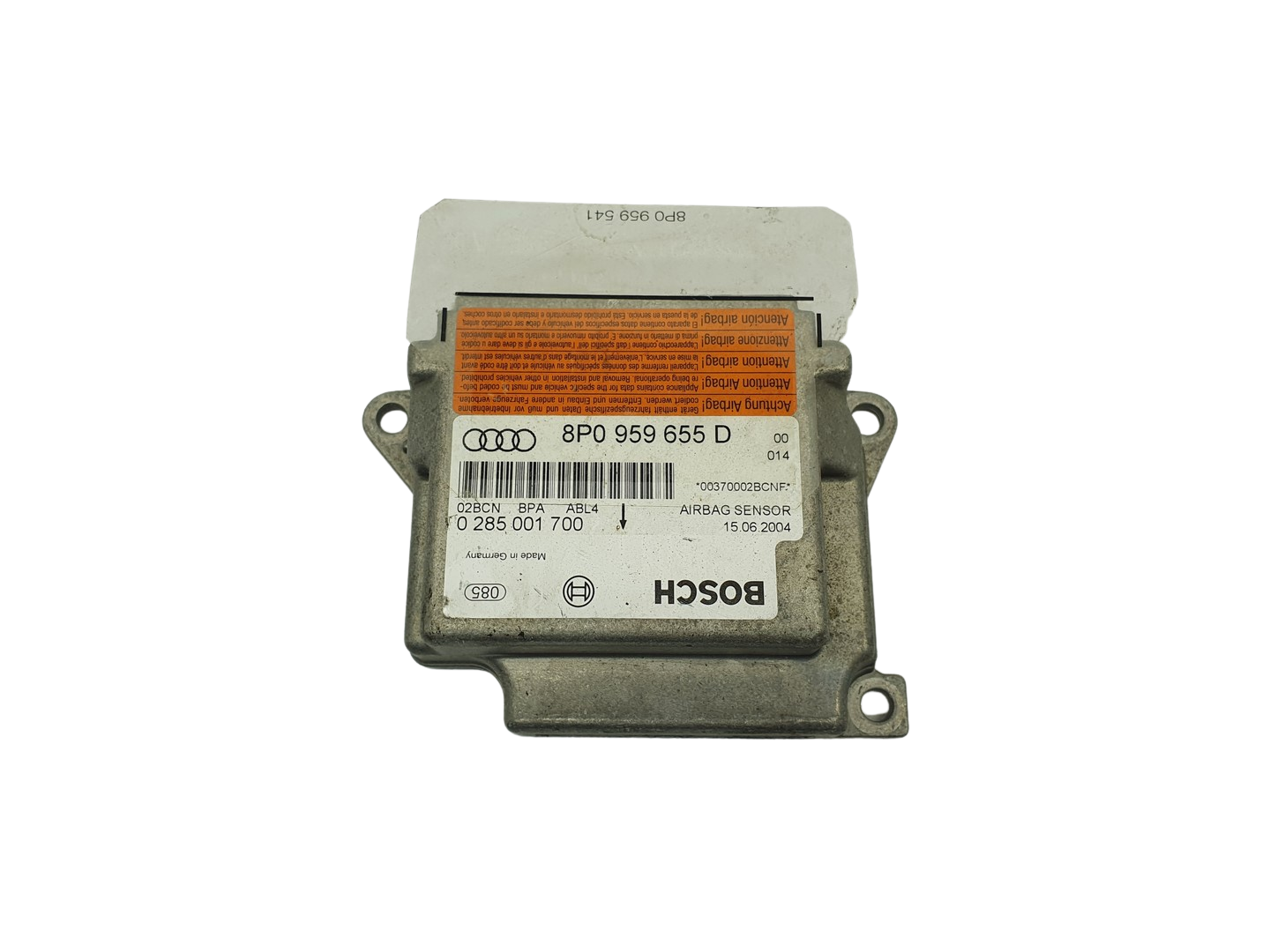 Styreenhed modul 8P0959655D 0285001700 Audi Bosch 69066 main product photo
