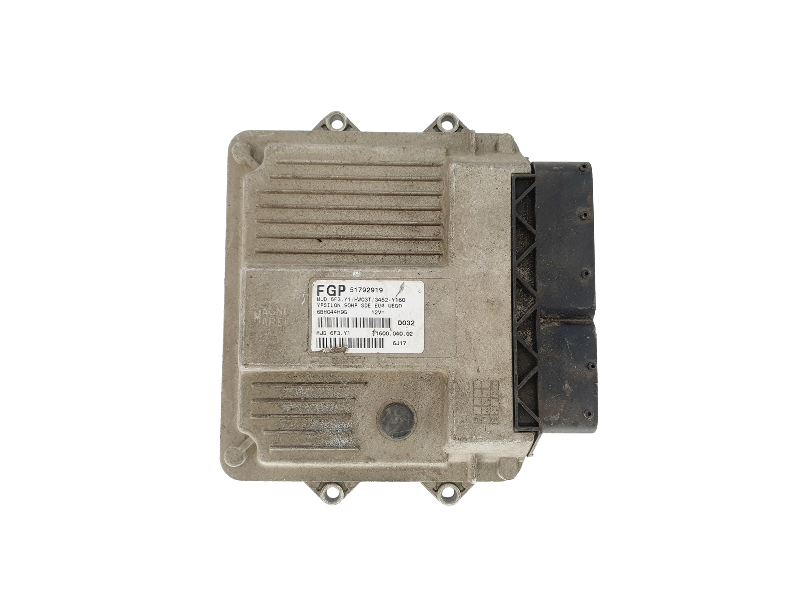 ECU Motorstyreenhed Lancia 51792919 MJD6F3.Y1 Magneti Marelli 35567 main product photo