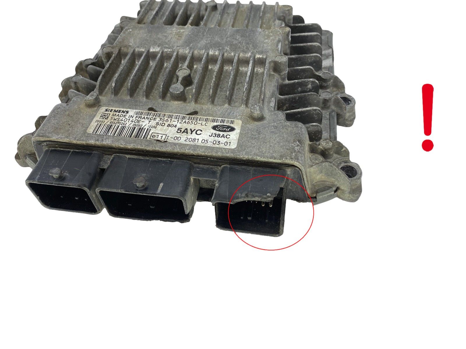 Styreenhed 3S61-12A650-LC 5WS40140E-T Ford Siemens 60193 main product photo