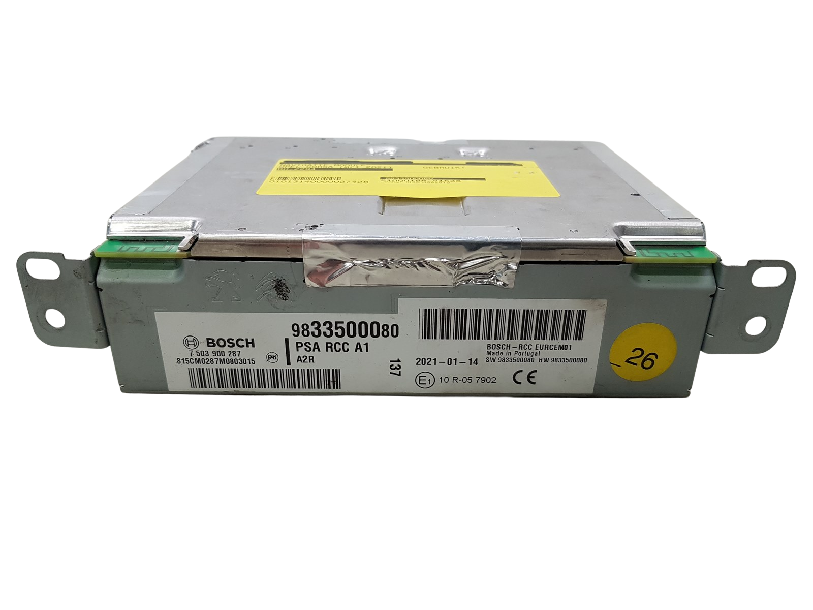Bilradio Navi Citroen Peugeot Opel 9833500080 7503900287 Bosch 1079 main product photo