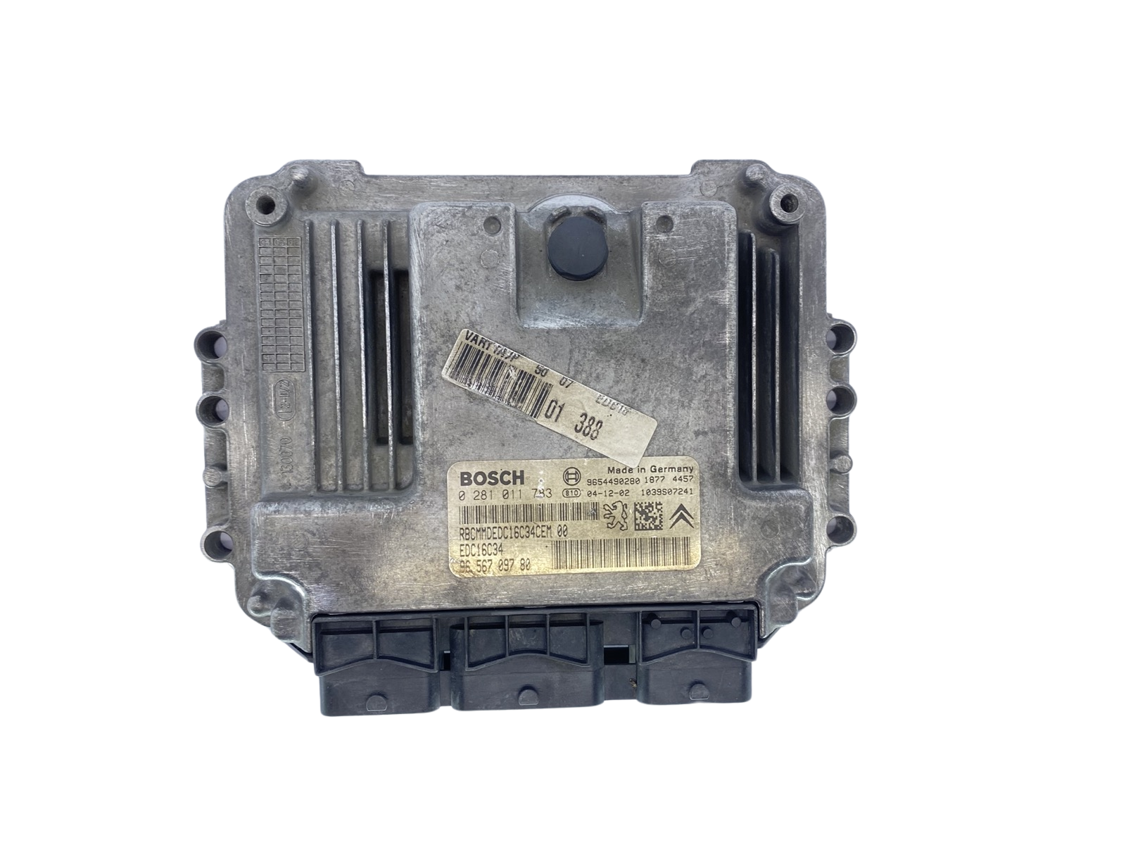Styreenhed 0281011783 9656709780 9654490280 PSA Bosch 63462 main product photo