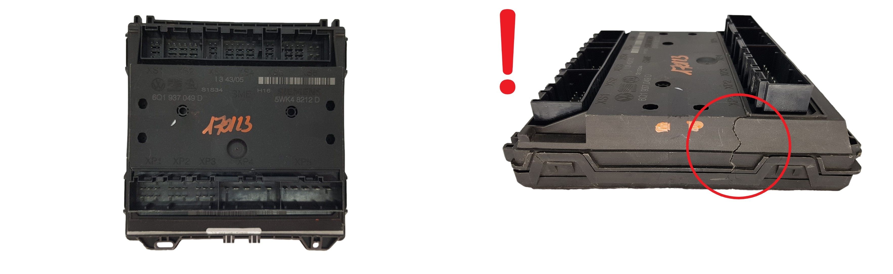 Styreenhed 6Q1937049D 5WK48212D VW Seat Skoda Audi 20609 main product photo