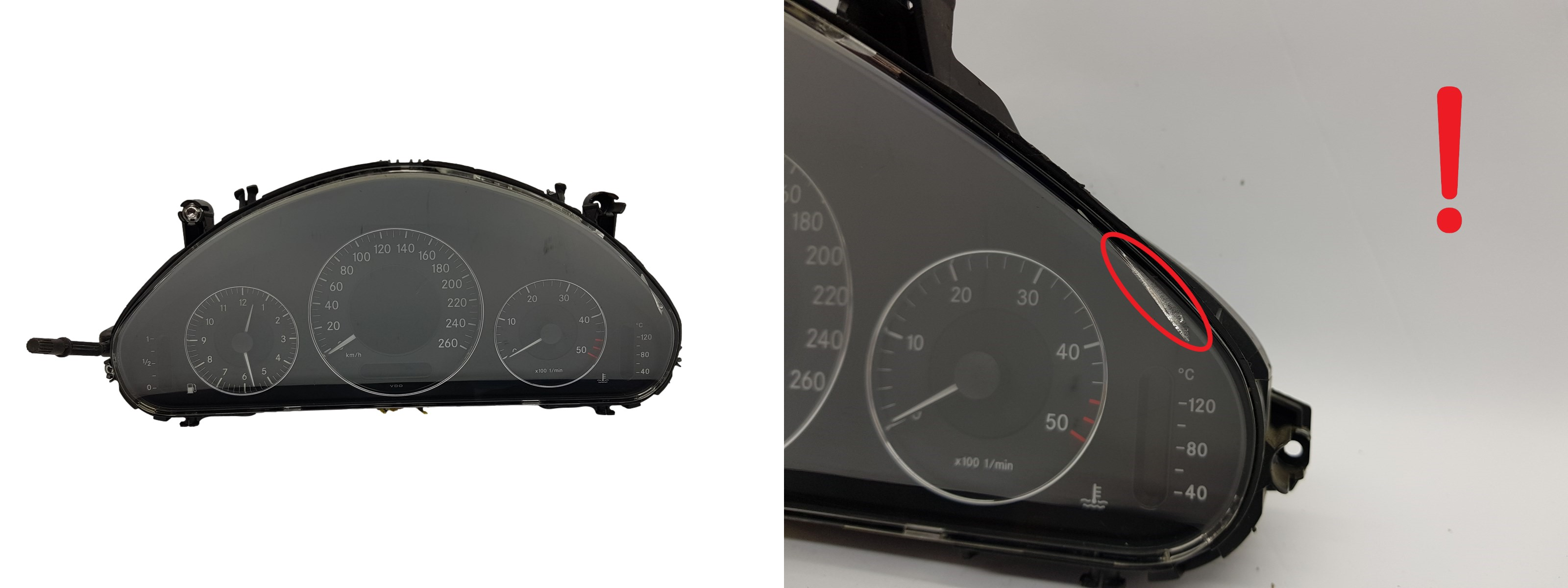 Omdrejningstæller Mercedes E W211 A2115408847 3127 main product photo
