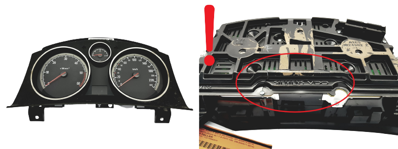 Speedometer Opel Astra H Zafira B 13216684PF 53344 main product photo