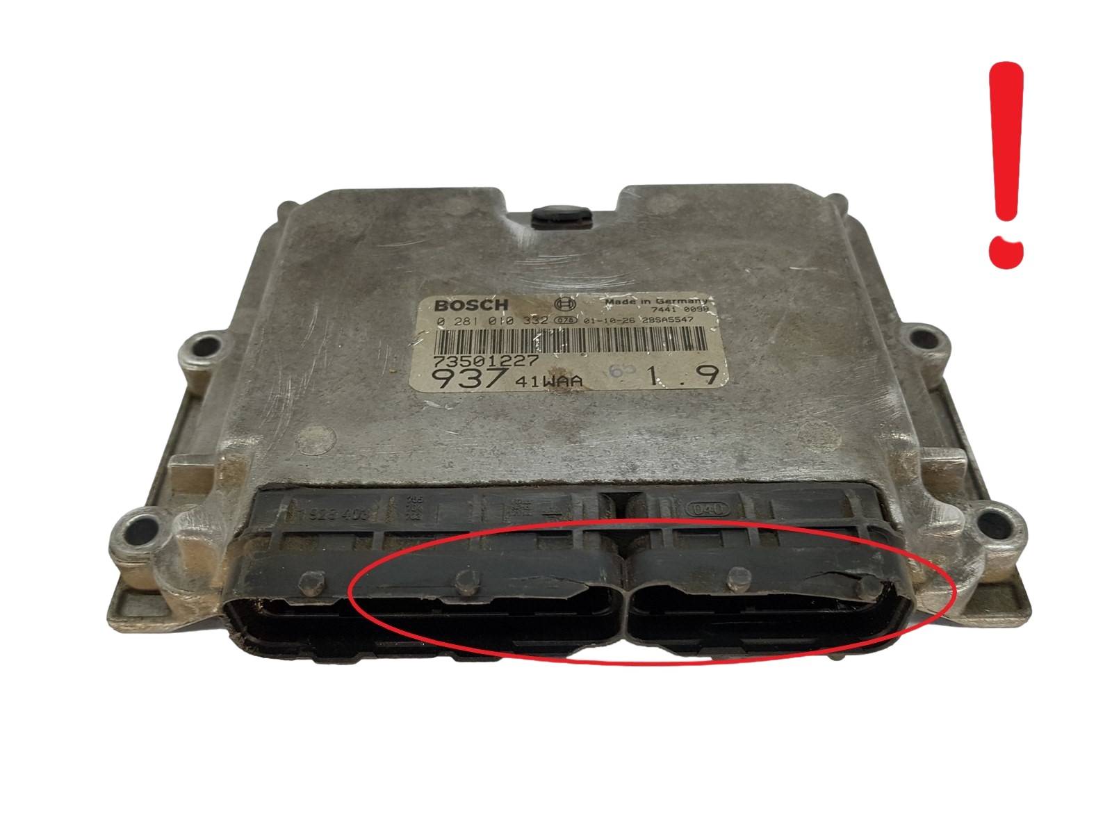 Styreenhed 73501227 0281010332 93741WAA Alfa Romeo Bosch 16767 main product photo