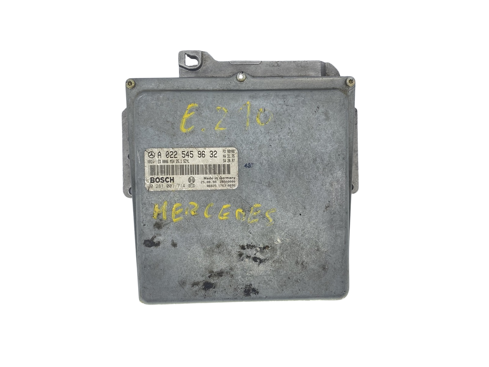 Styreenhed A0225459632 0281001714 Mercedes Bosch 54823 main product photo