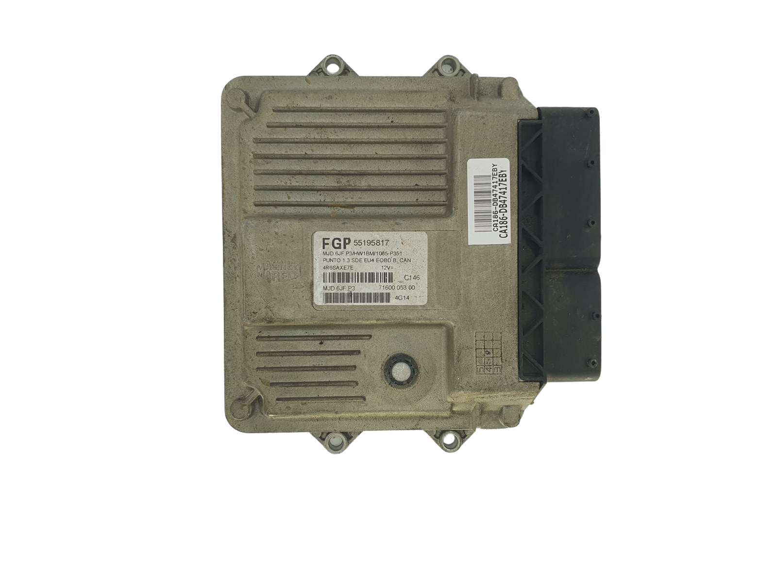 Styreenhed FGP 6JF.P3 55195817 71600.053.00 Fiat Magneti Marelli 47417 main product photo