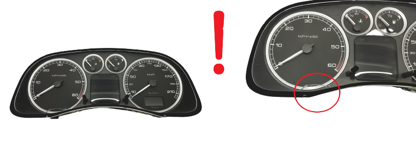 Speedometer Peugeot 307 9646742480 0R00 Sagem 48063 main product photo