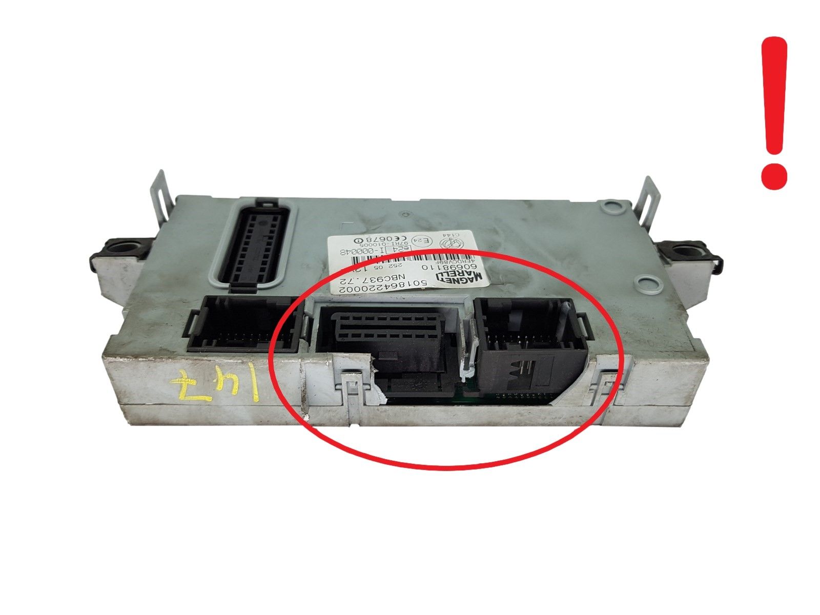 Styreenhed modul BSI Alfa Romeo 60698110 501864220002 Magneti Marelli 18808 main product photo