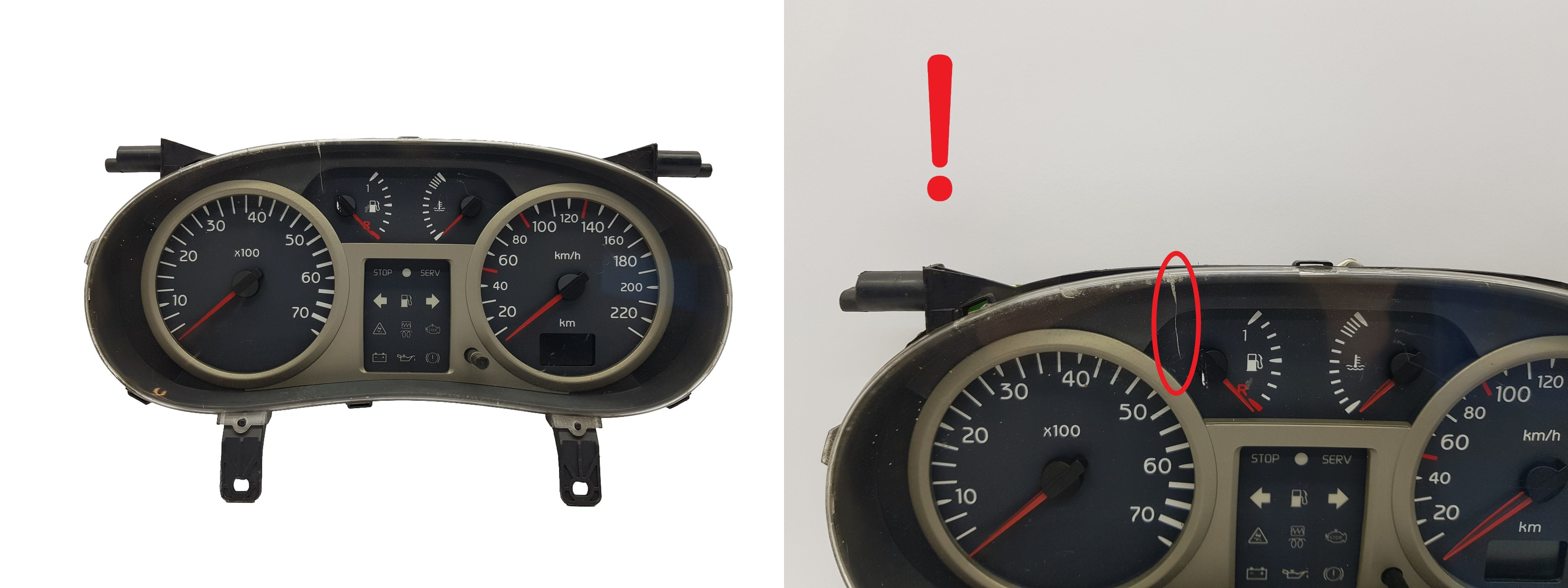 Omdrejningstæller Renault Clio 2 8200059776 2216 main product photo