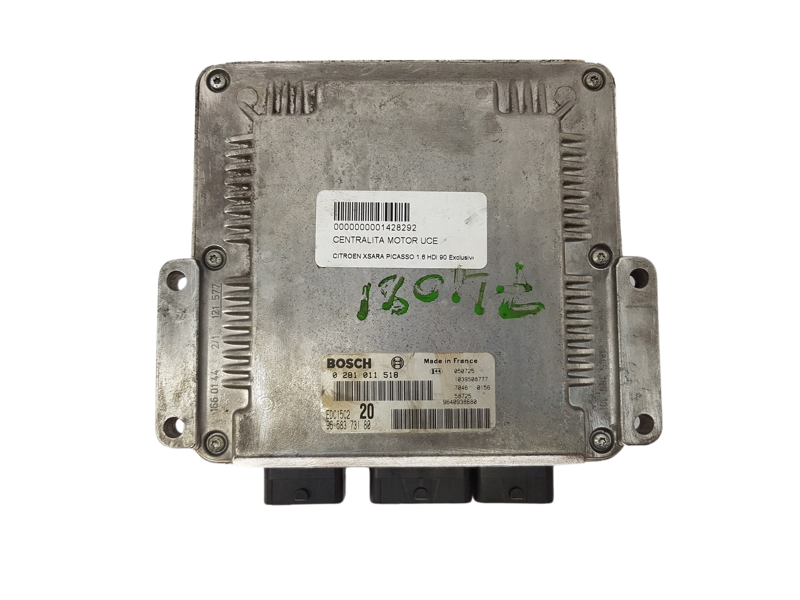 Styreenhed 0281011518 9658373180 9640938680 PSA Bosch 3411 main product photo