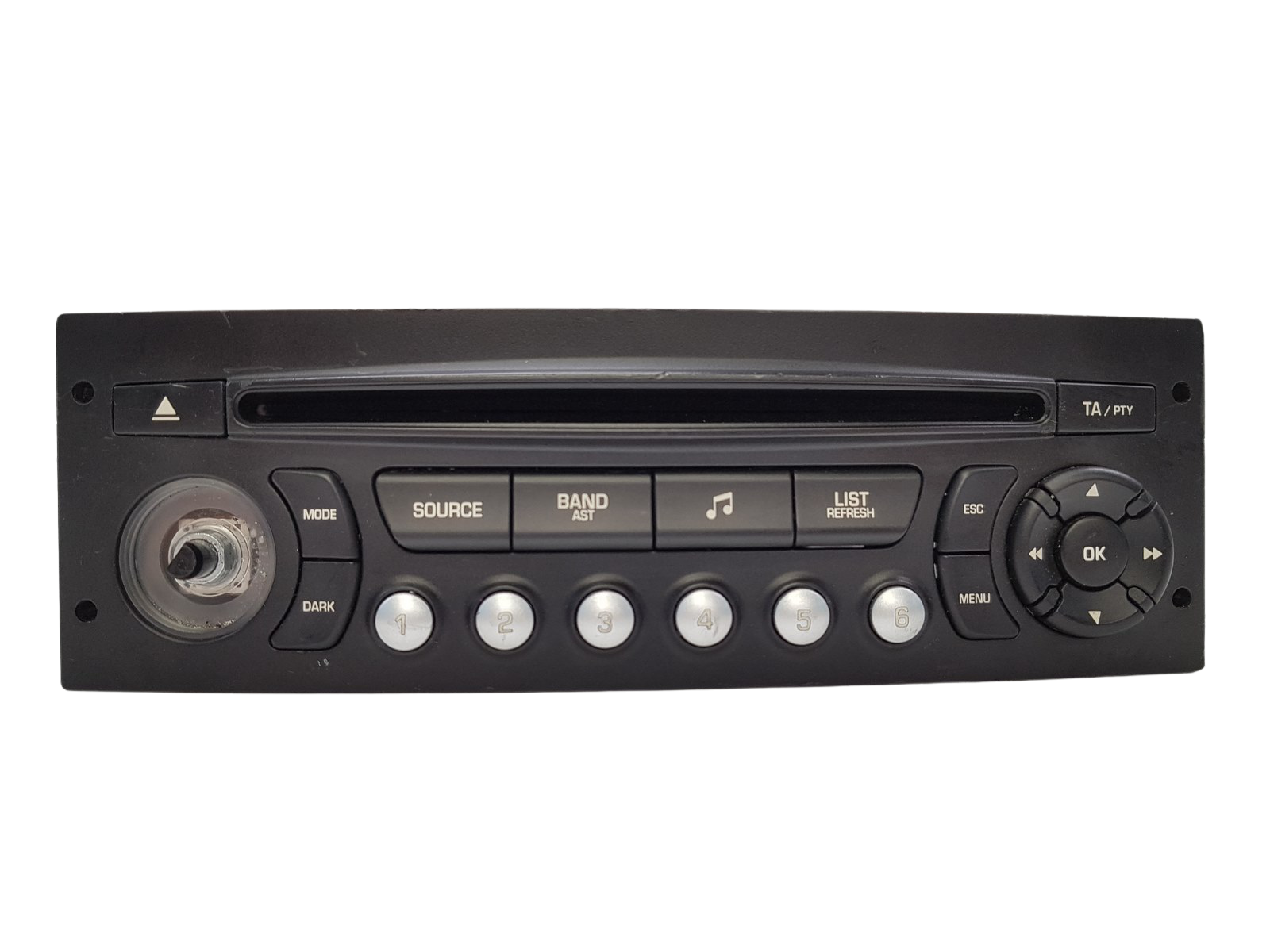 Radio CD-afspiller Citroen Peugeot 96639793XT RCD411-61 Siemens main product photo