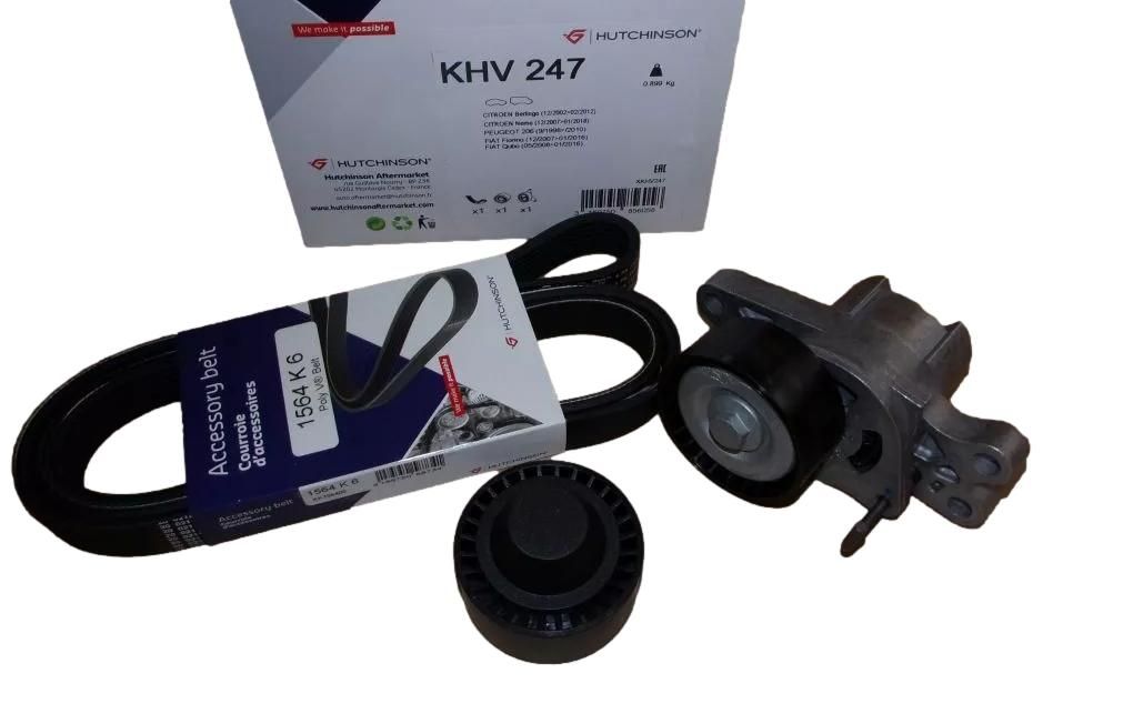 Drivremstrammer Gør Citroen Peugeot KHV247 1611282080 Hutchinson main product photo