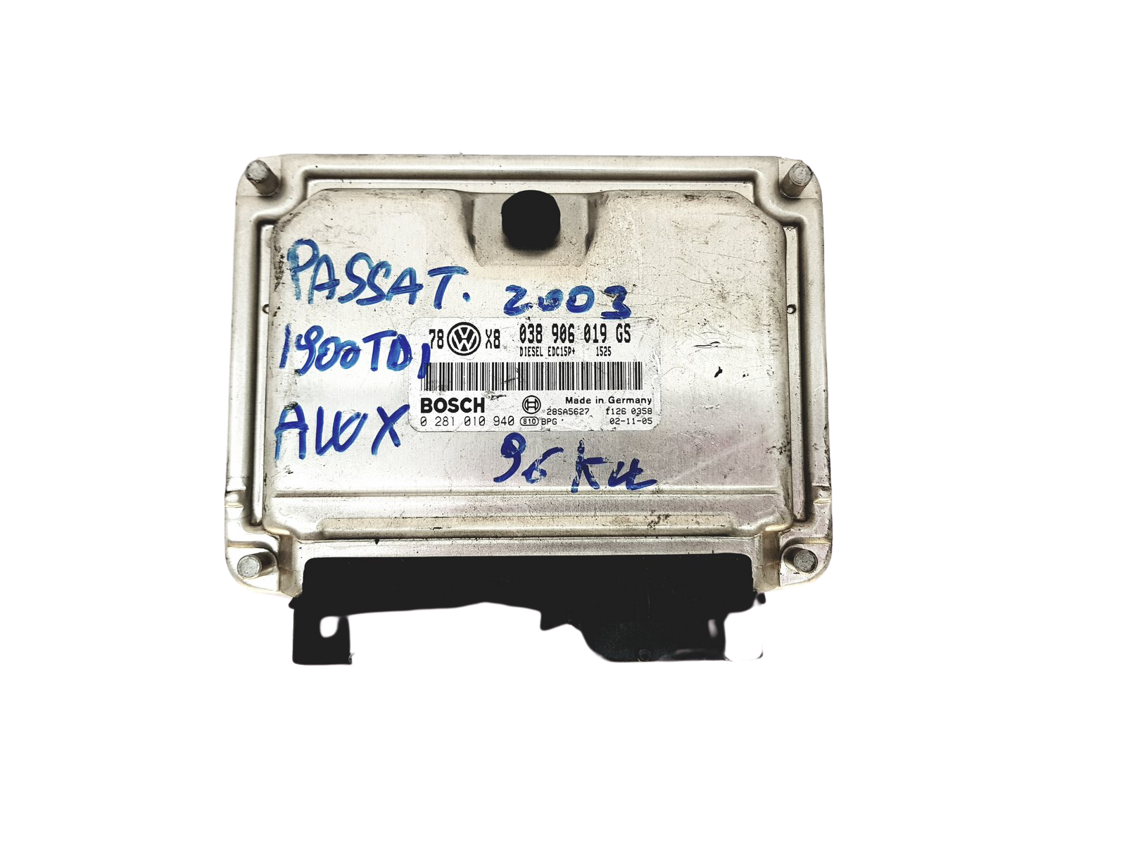 Styreenhed 038906019GS 0281010940 VW Audi Bosch 29511 main product photo