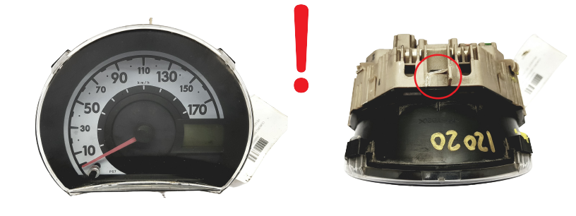 Speedometer Aygo 107 C1 83800-0H011-A Toyota PSA 50532 main product photo