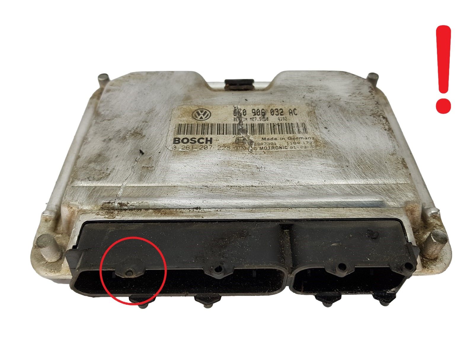 Styreenhed Seat 6K0906032AC 0261207228 Bosch 15605 main product photo