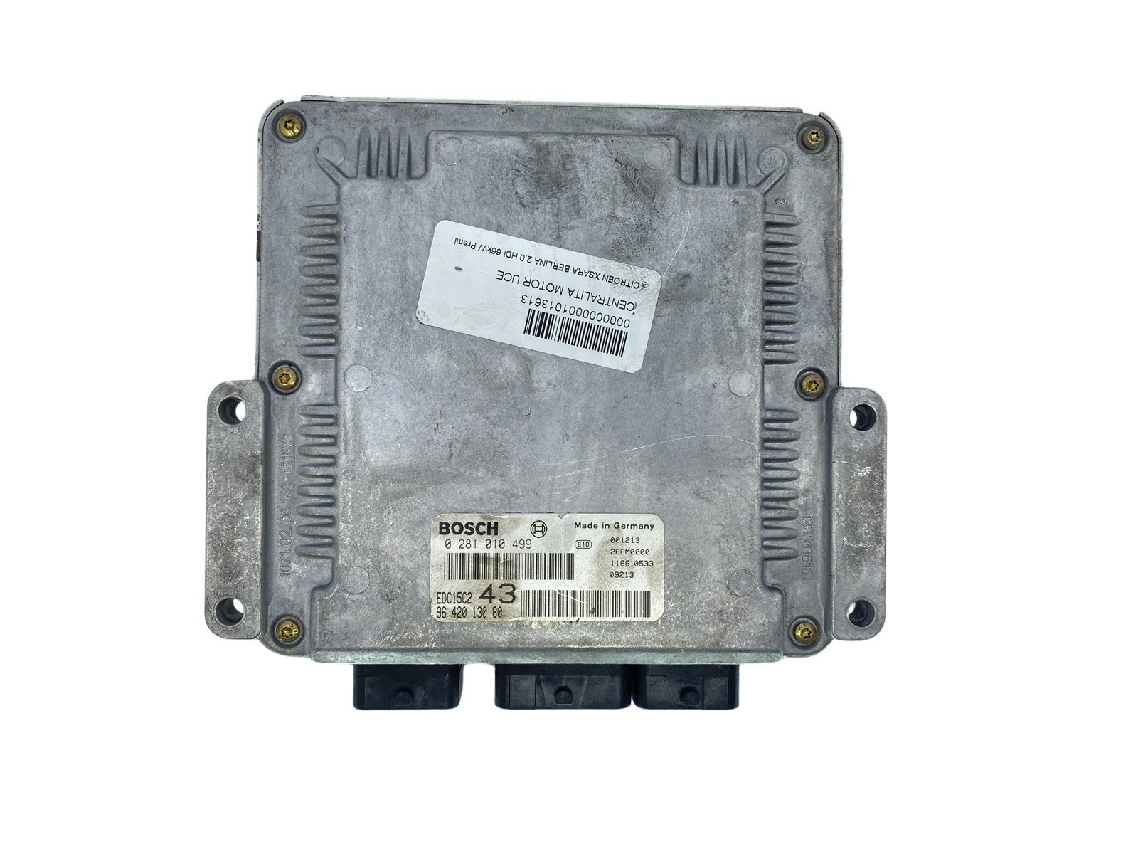 Styreenhed 0281010499 9642013080 28FM0000 PSA Bosch 63224 main product photo