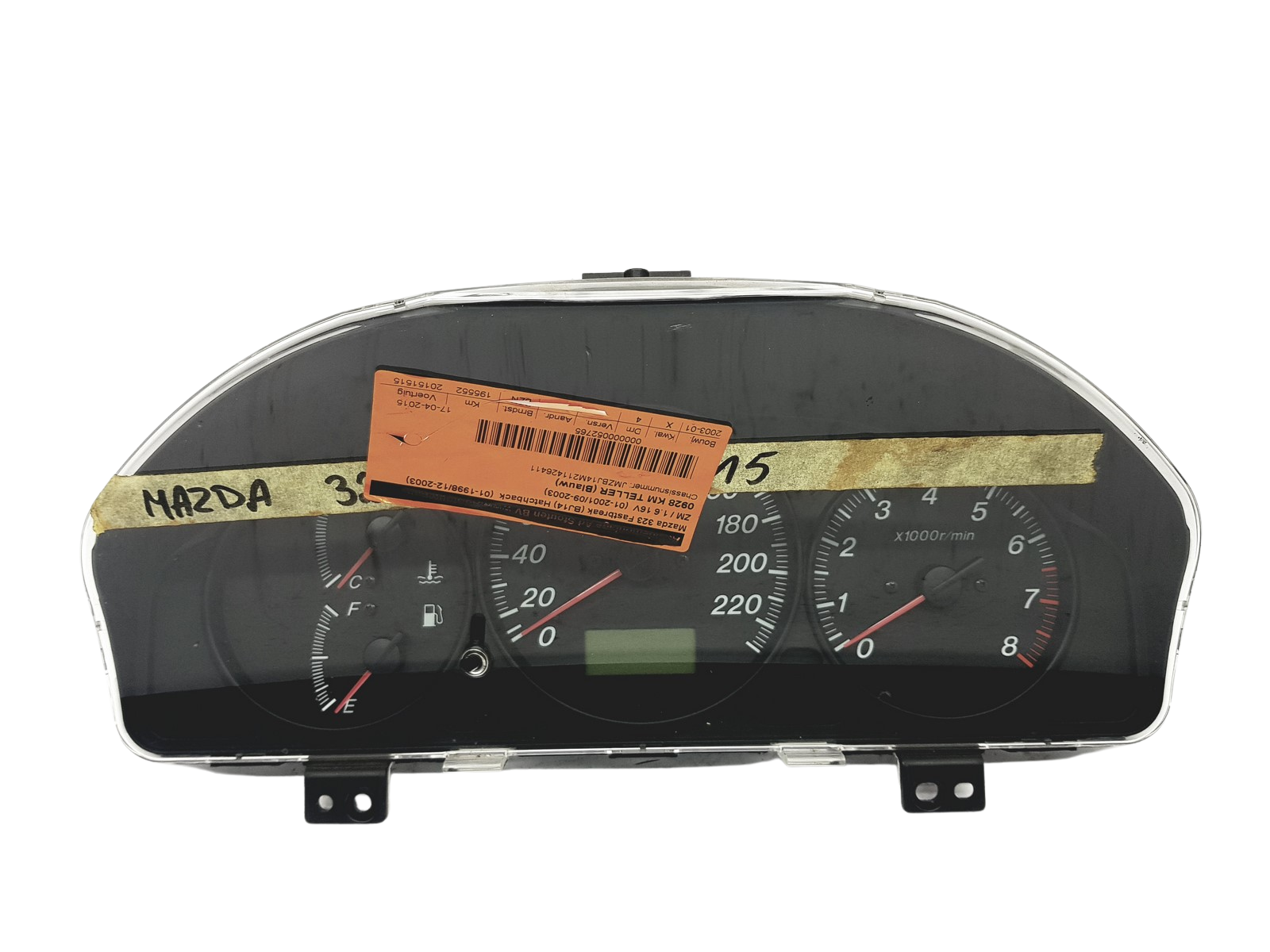 Omdrejningstæller Mazda 323 BCBL2A BC BL2A main product photo