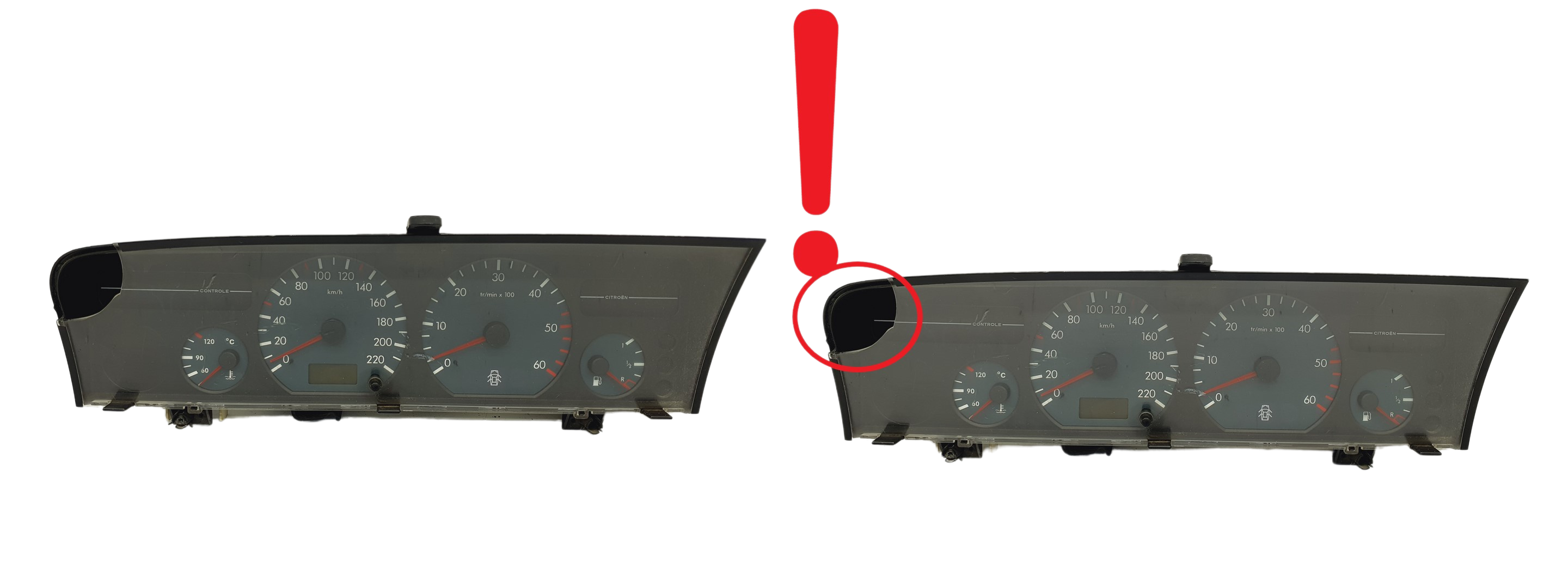 Speedometer Citroen Xantia 21624319-5 Sagem 61070 main product photo