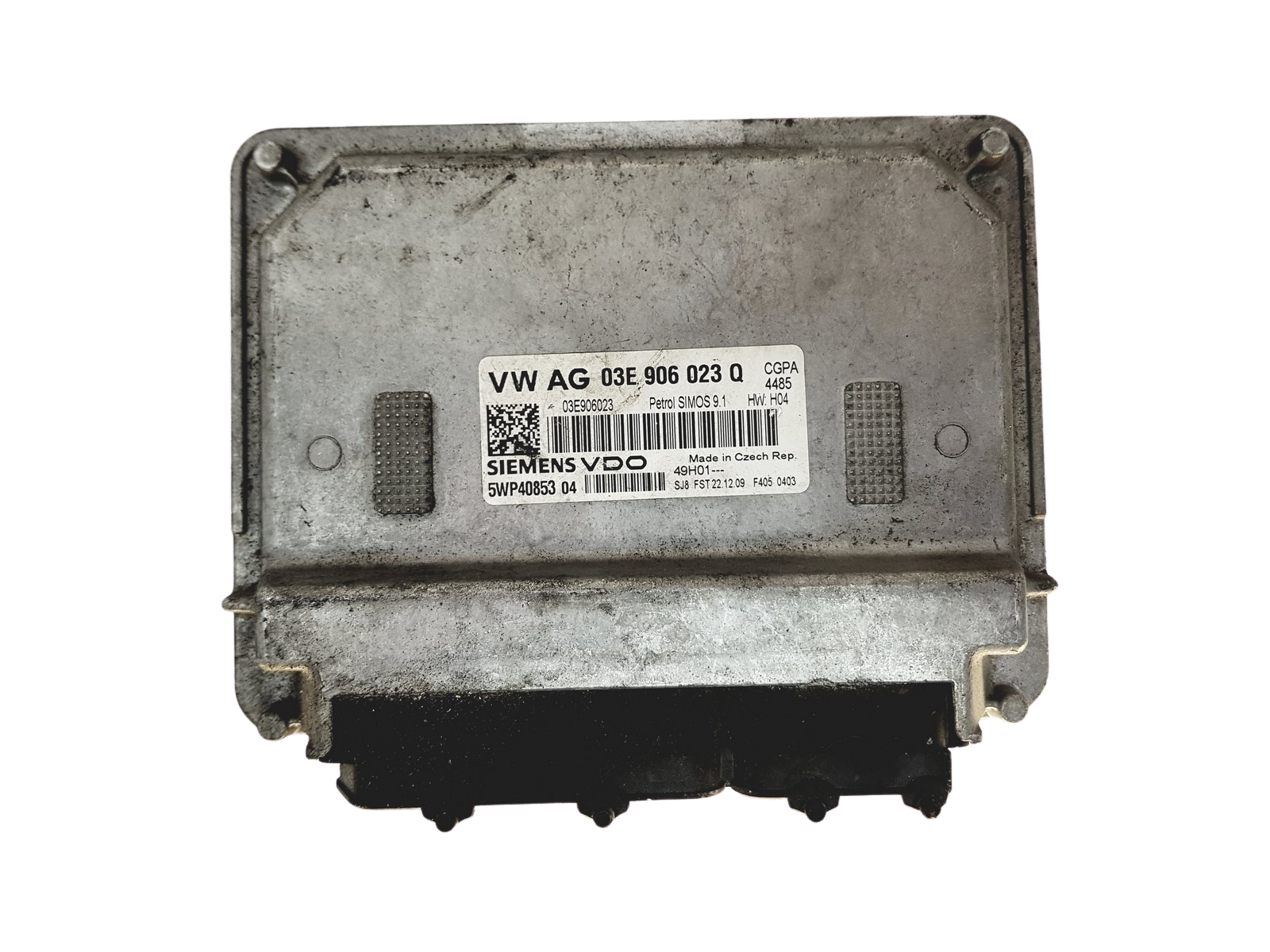 Styreenhed 03E906023Q 5WP40853 04 Skoda Siemens 30312 main product photo