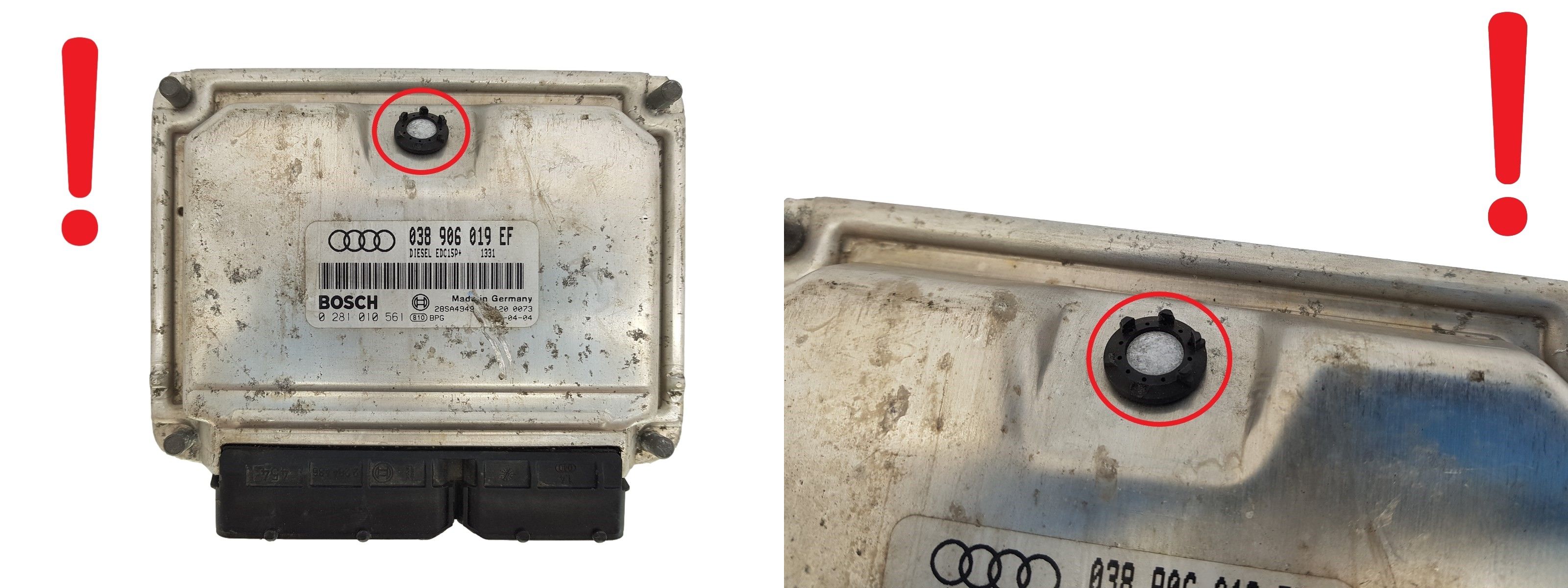 Styreenhed 0281010561 038906019EF VW Audi Bosch main product photo