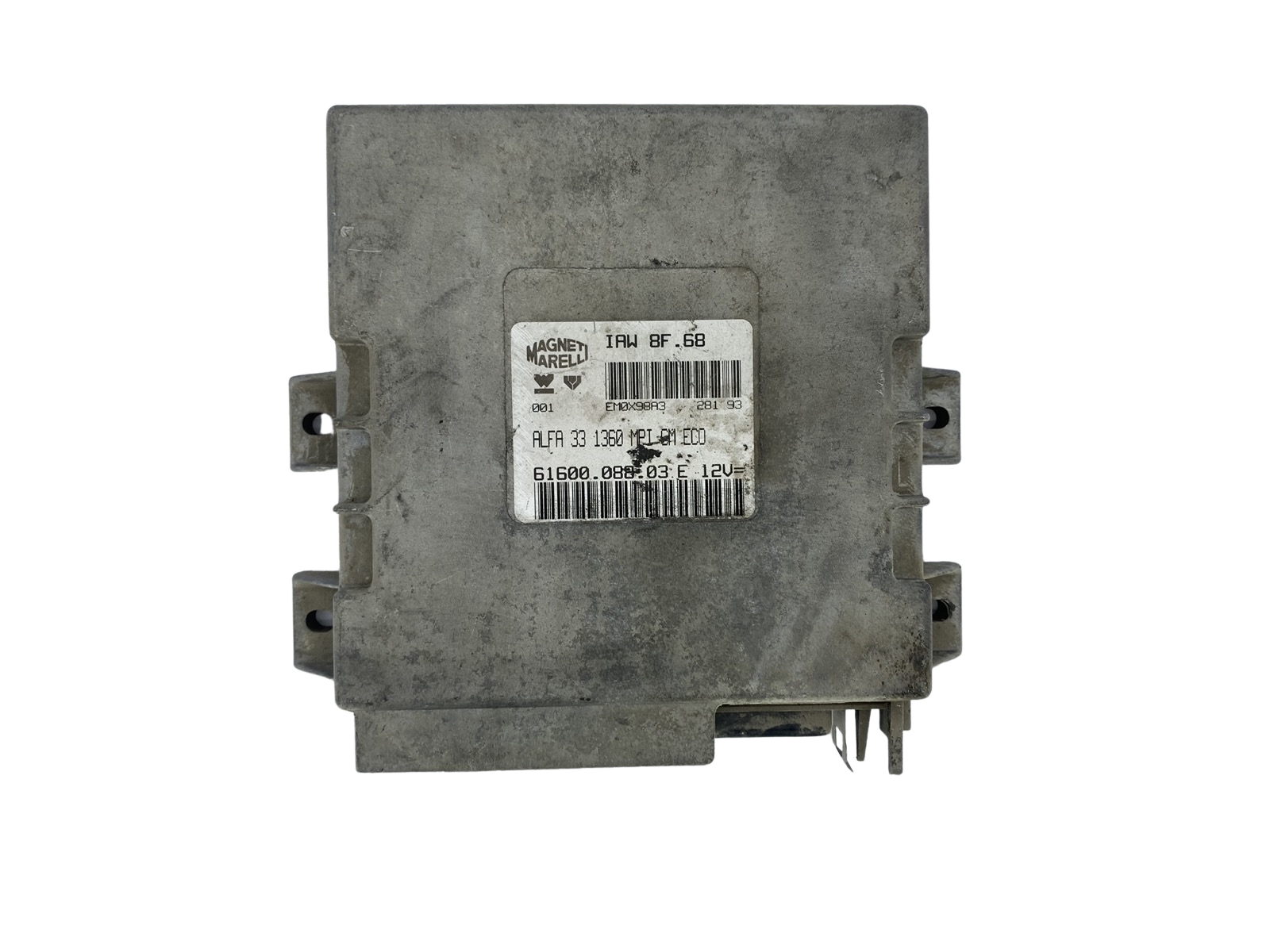 ECU Motorstyreenhed 61600.088.03E IAW8F.68 Alfa Romeo 51930 main product photo