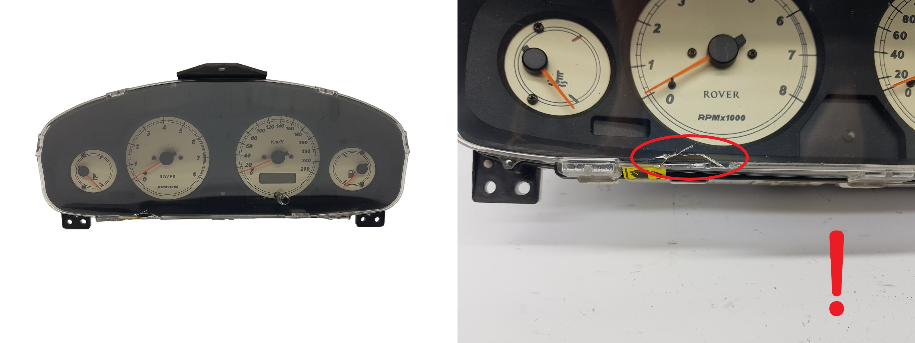 Omdrejningstæller Rover 45 AR0055002 YAC002800XXX 1817 main product photo