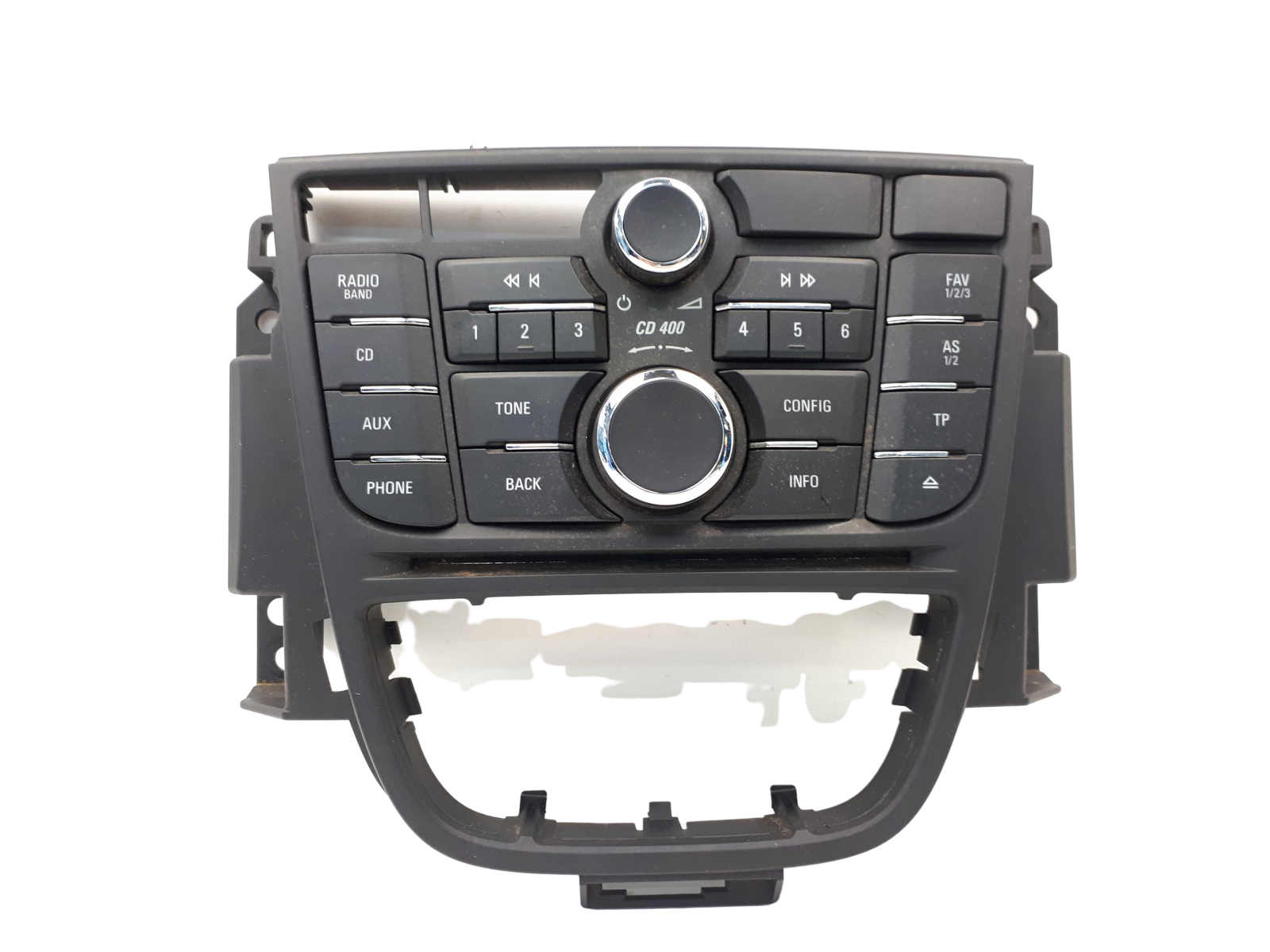 Kontrolpanel CD400 Opel Astra J 13360091 28299889 Delphi 1403 main product photo