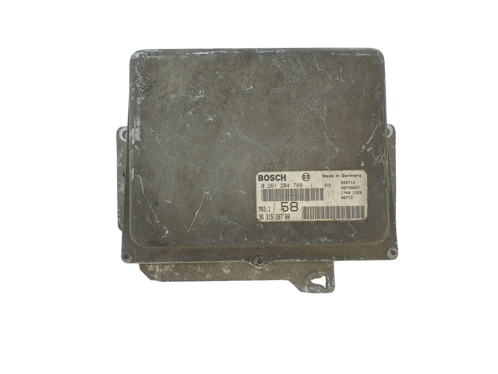 Styreenhed 0261204788 9631528780 26FM0667 MA3.1 PSA Bosch 36719 main product photo