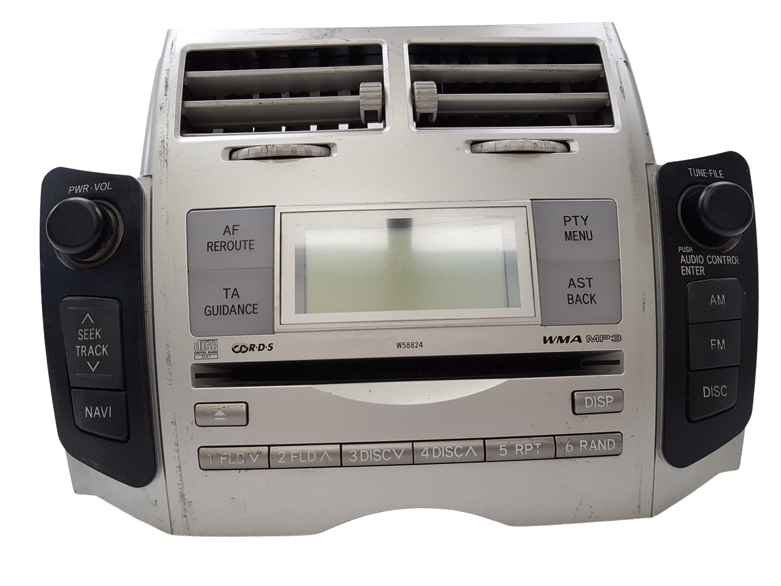 Radio CD-afspiller Toyota Yaris 86120-0D210 CQ-TS0570LC W58824 1362 main product photo