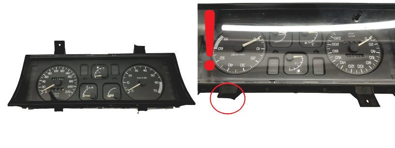Omdrejningstæller Renault 19 7700815940 E main product photo