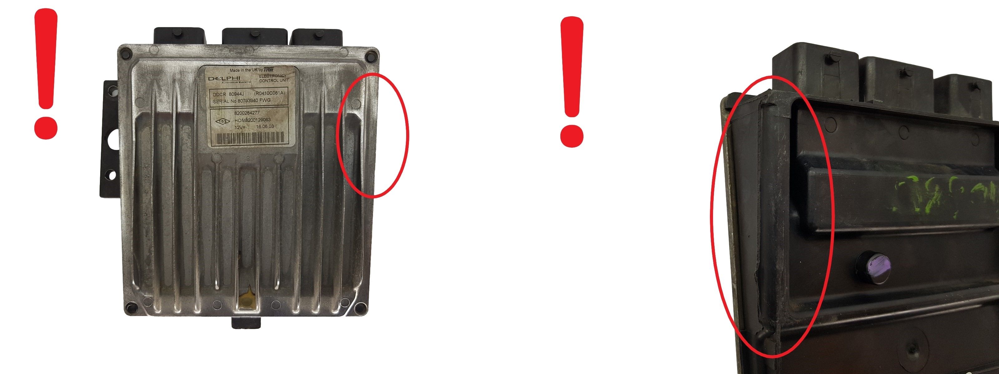 Styreenhed 8200284277 8200129063 R0410C081A Renault Delphi 3571 main product photo