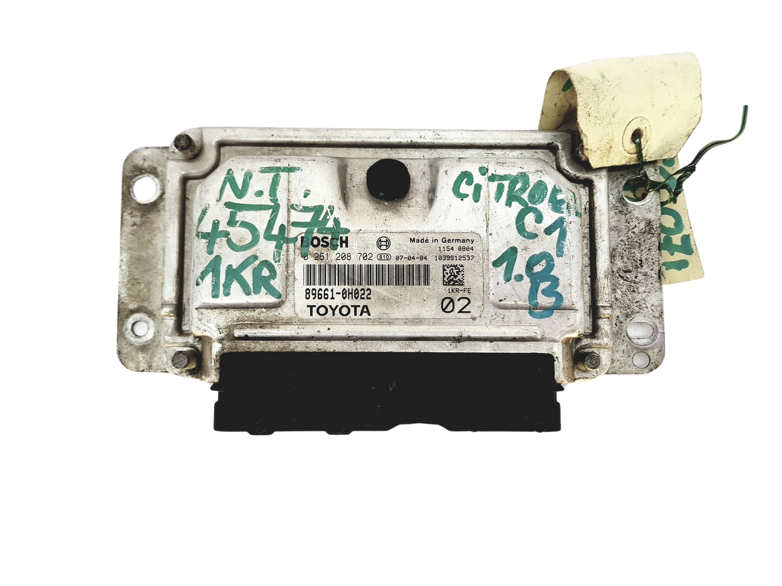 Styreenhed PSA Toyota 89661-0H022 0261208702 Bosch 28063 main product photo