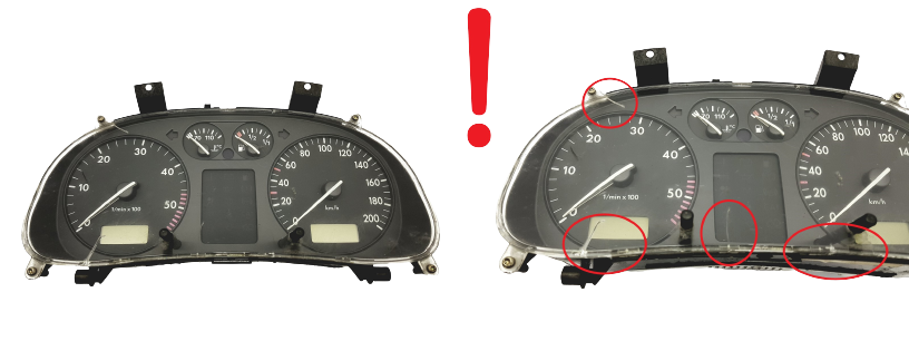 Speedometer VW Polo 6N 5392326610 53923266 Motometer main product photo