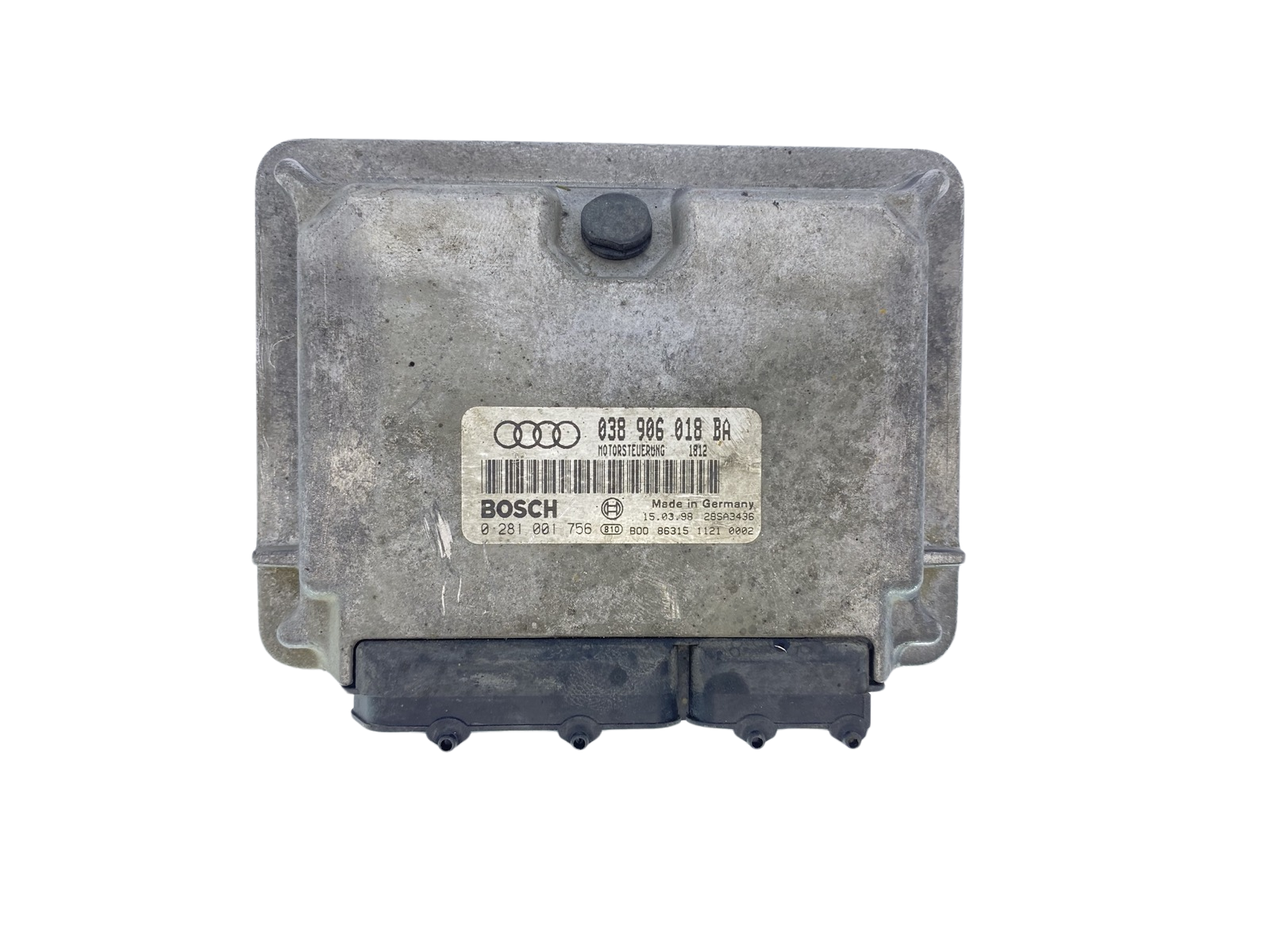 Styreenhed 038906018BA 0281001756 Audi Bosch 63365 main product photo