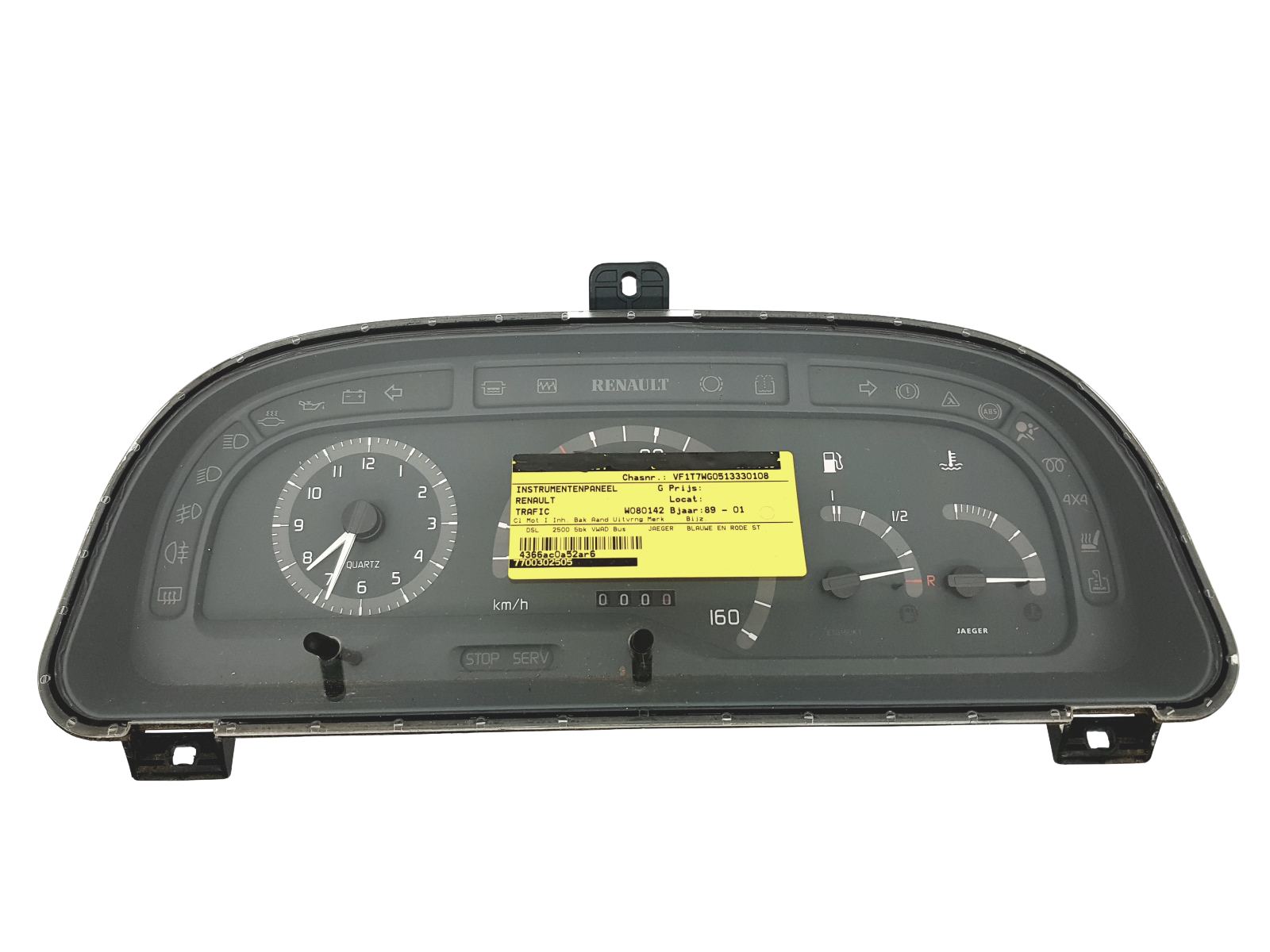 Speedometer Renault Trafic 7700302505 09044389900 44760 main product photo