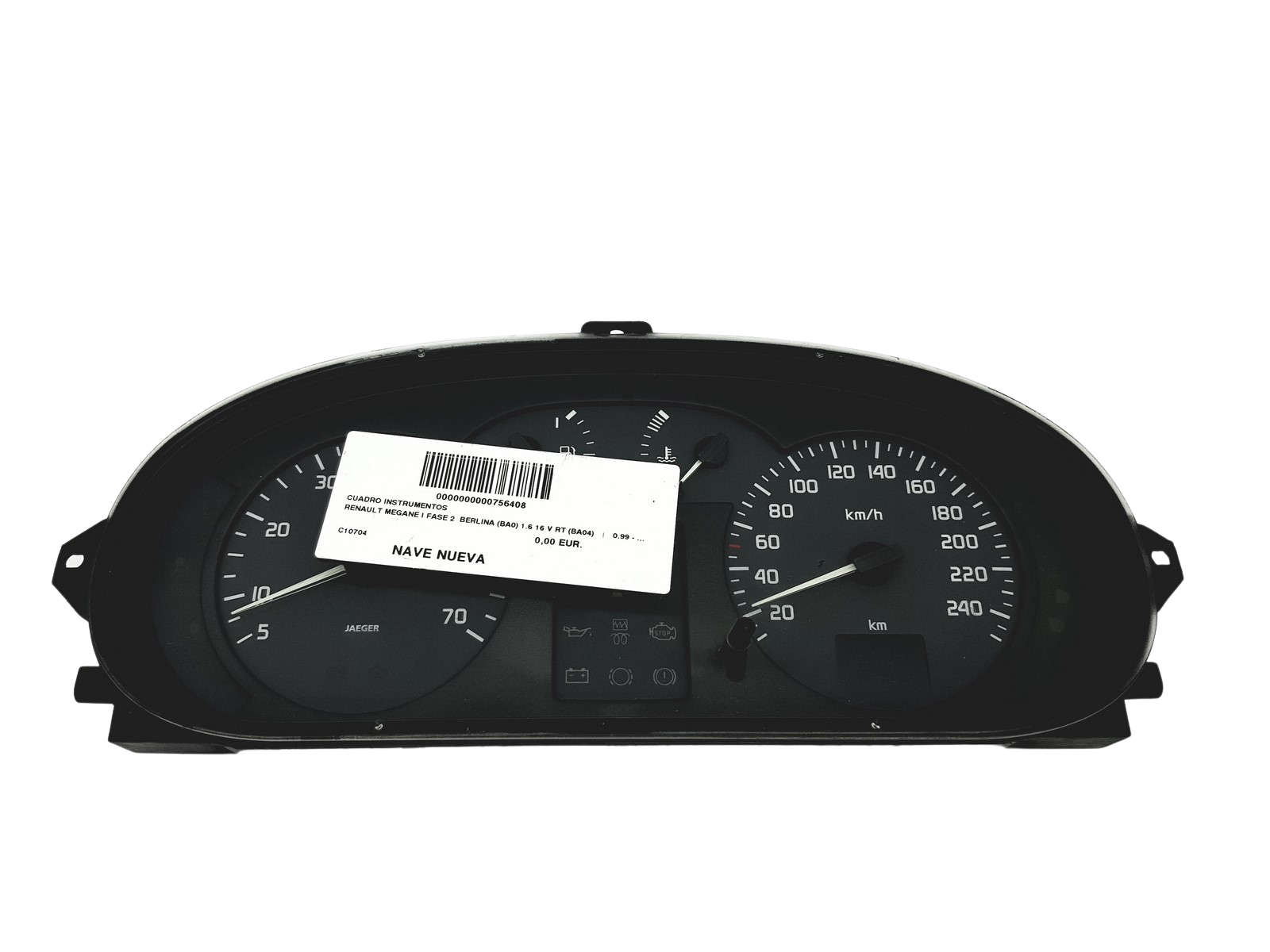 Omdrejningstæller Renault Megane 1 Scenic 1 8200071820 57695 main product photo