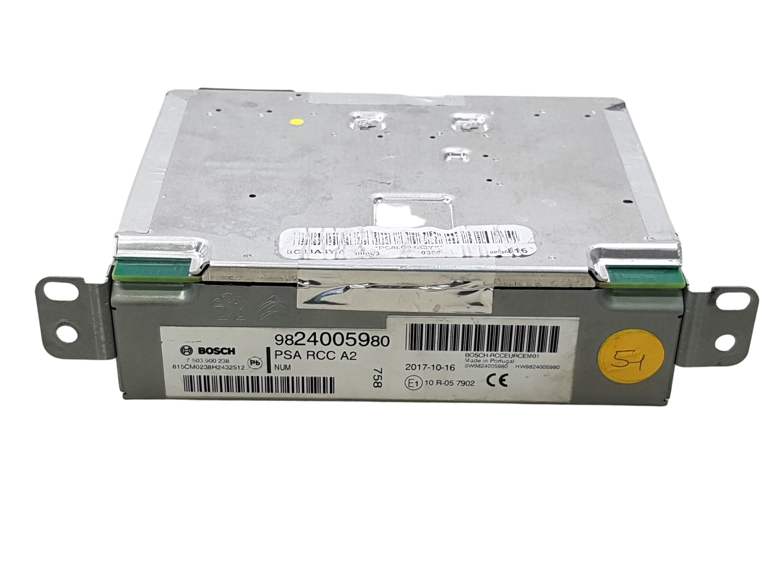 Navigation Radio Citroen DS7 9824005980 7503900238 RCC A2 main product photo