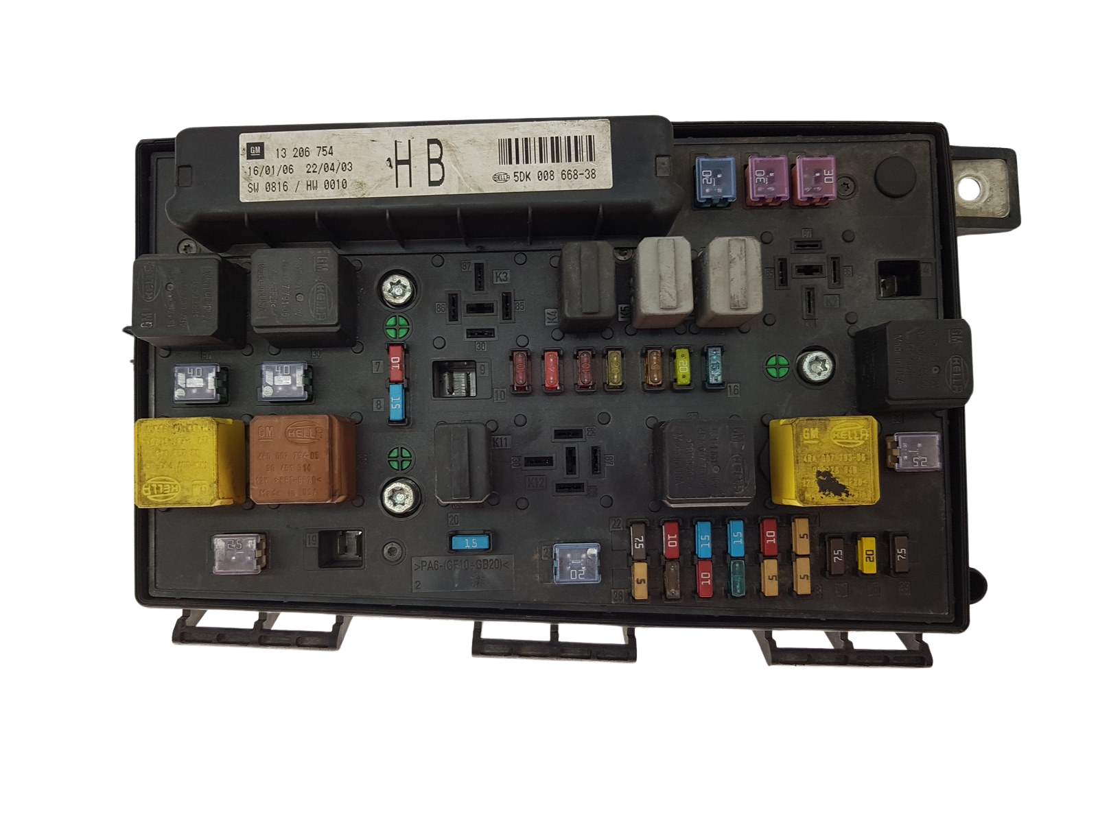 Modul 13206754 5DK008668-38 HB Opel GM 2498 main product photo