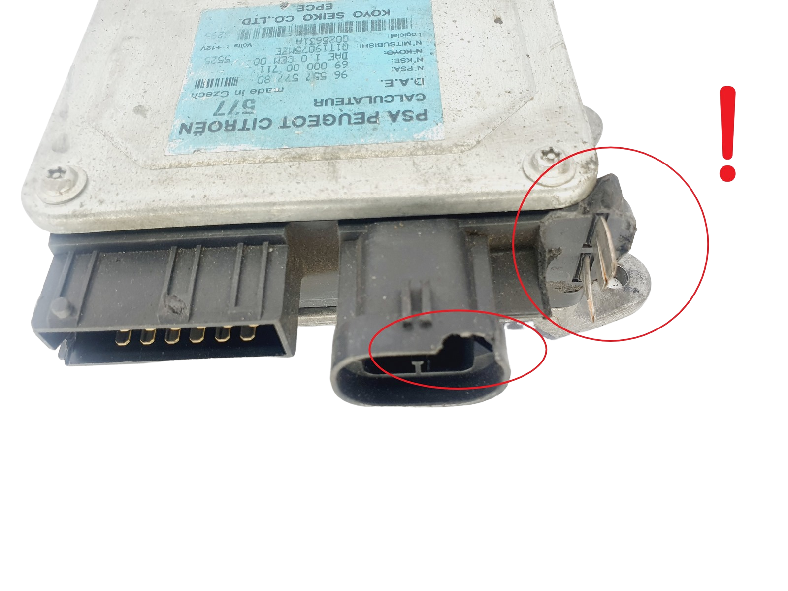 Styreenhed PSA 9655757780 6900000711 Q1T19075MZE Koyo 46505 main product photo