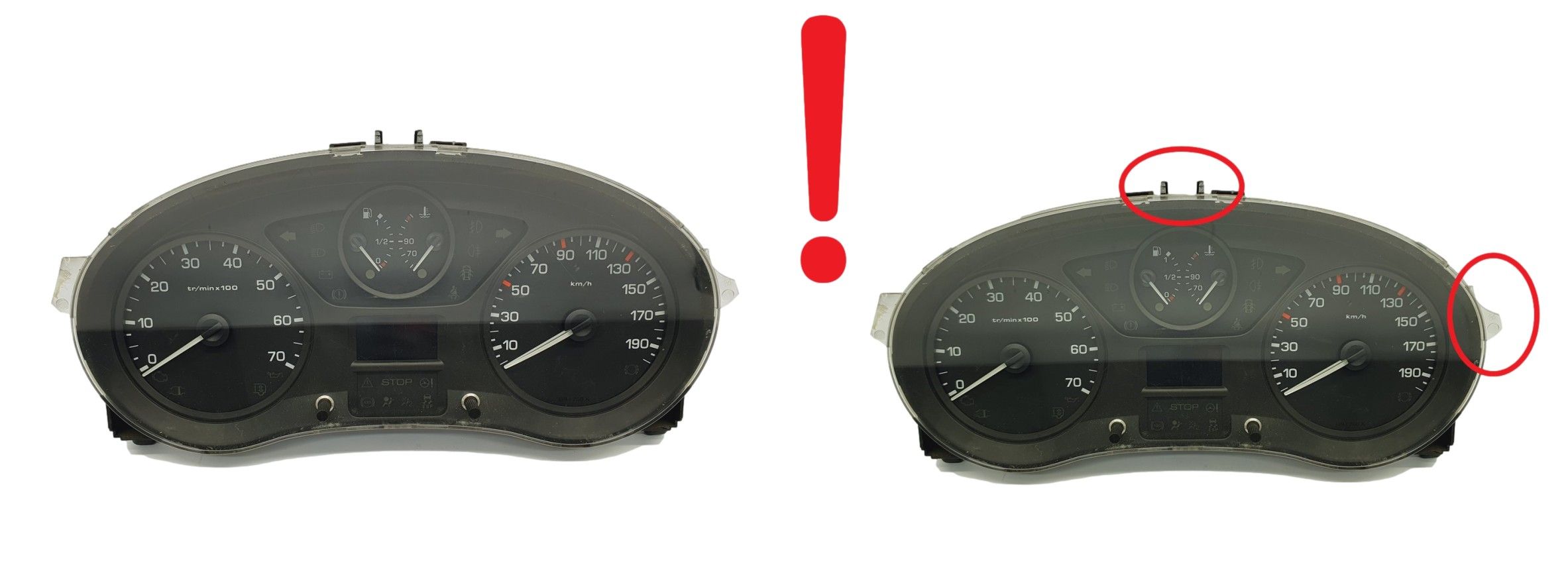 Omdrejningstæller Partner Berlingo 9665154980 PSA 65551 main product photo