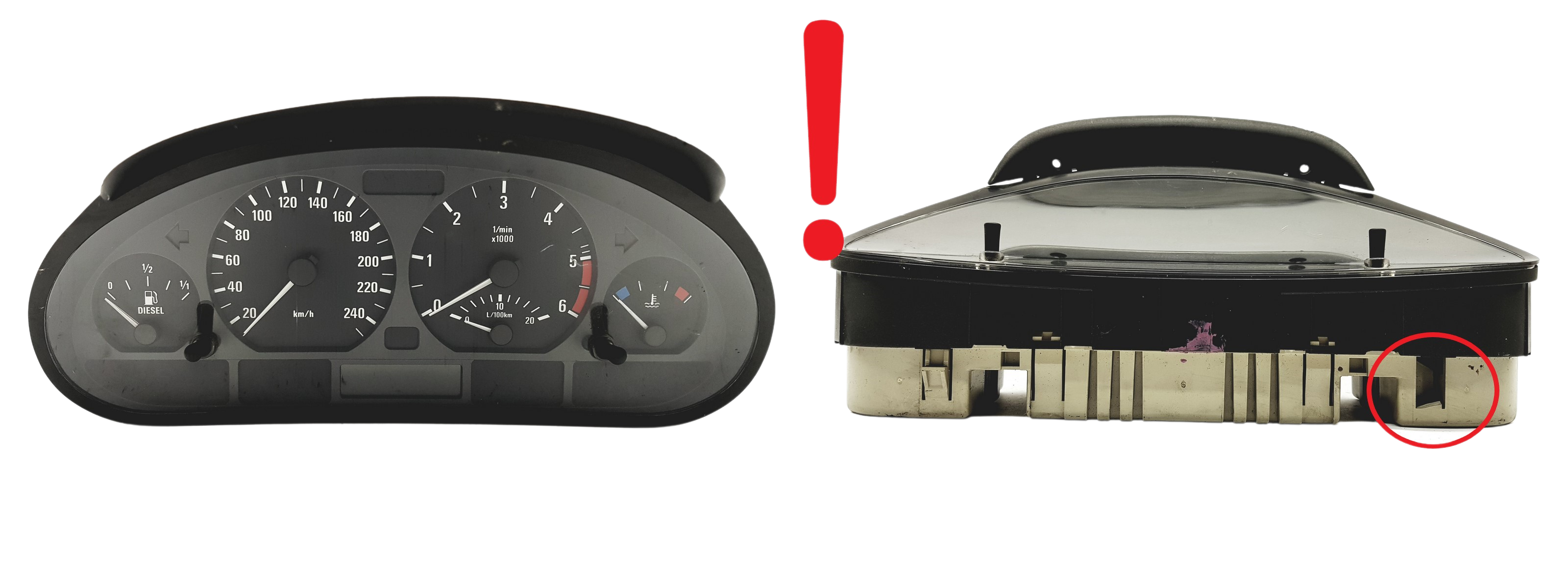 Speedometer BMW 3 E46 6211 4117708 0263639160 59532 main product photo