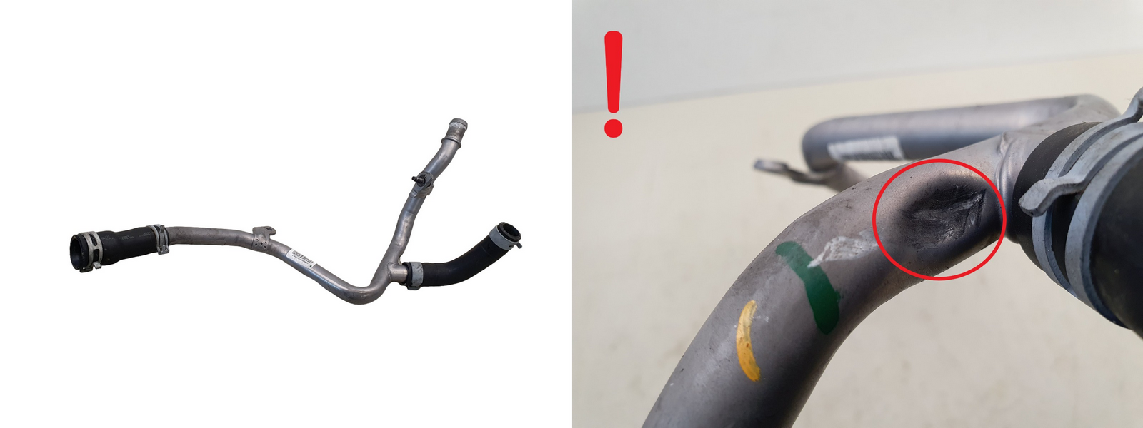 Kølevæskeslange 210471593R 1.5 dci CDI Renault Mercedes main product photo