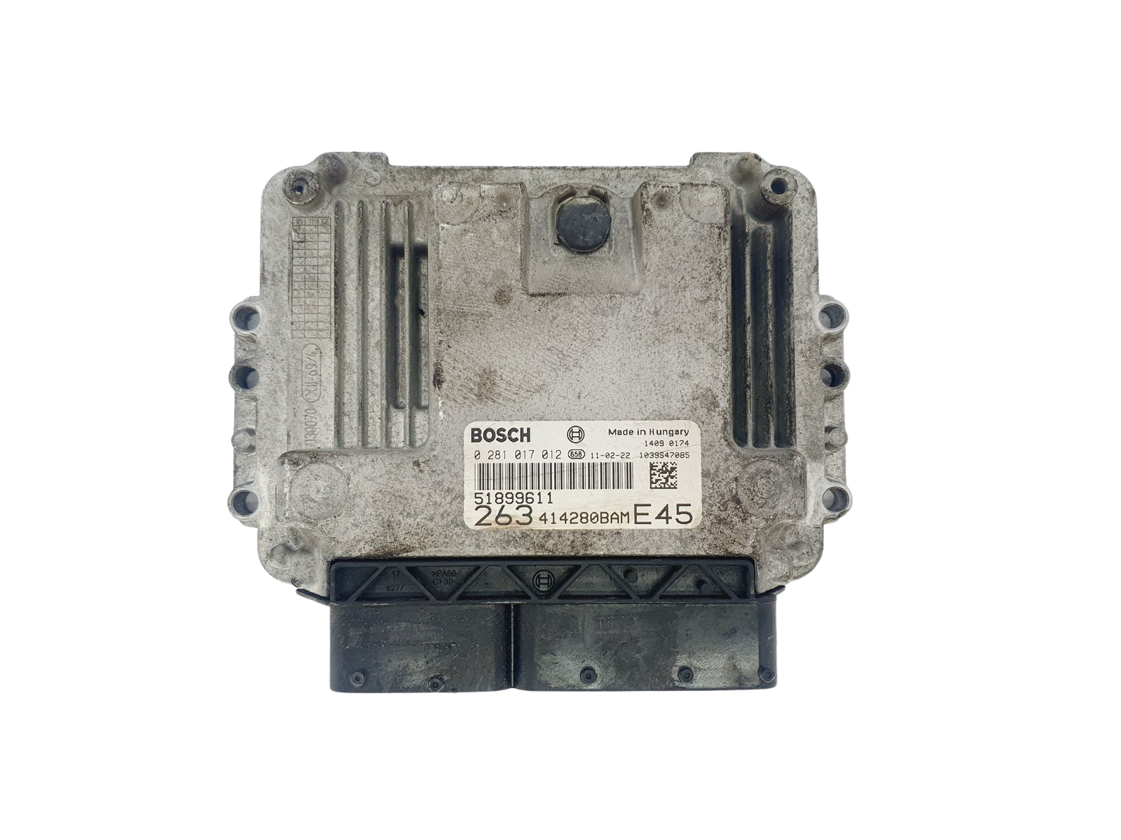 Styreenhed 0281017012 51899611 Fiat Bosch main product photo